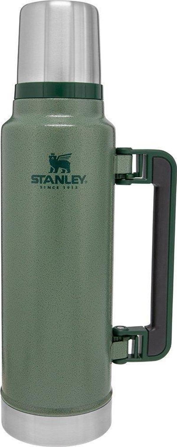 Stanley Klasik Vakumlu Paslanmaz Çelik Termos 1.4 LT The Legendary Classic Bottle 1.4L - Hammertone Green - Image 1