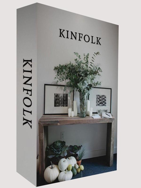 Biseystore158 Kınfolk Desıgn Dekoratif Kitap Kutusu - Image 1