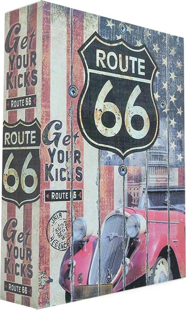 Herşey Store115 Route 66 Dekoratif Kitap Kutusu - Image 1