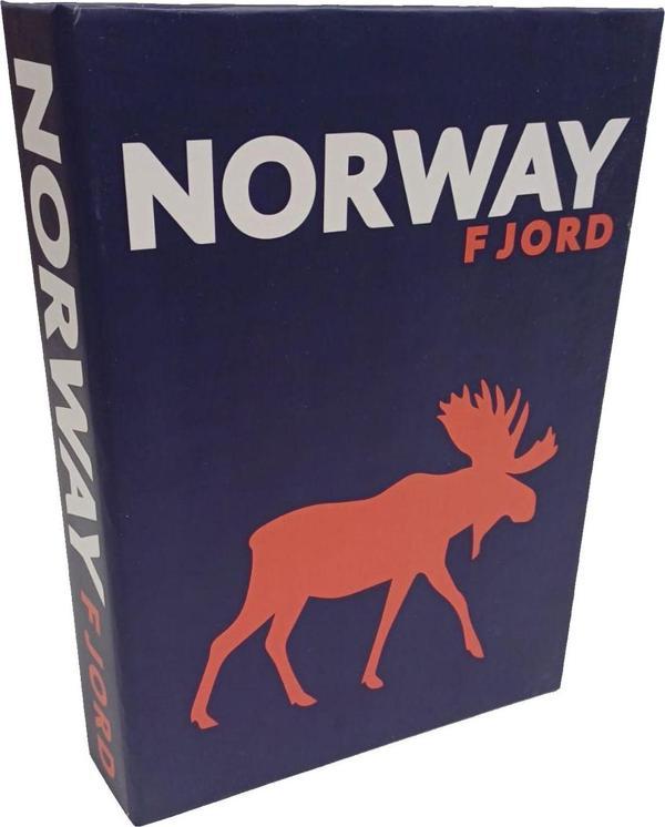 Biseystore2025-677 Norway Fjord Dekorarif Kitap Kutusu - Image 1