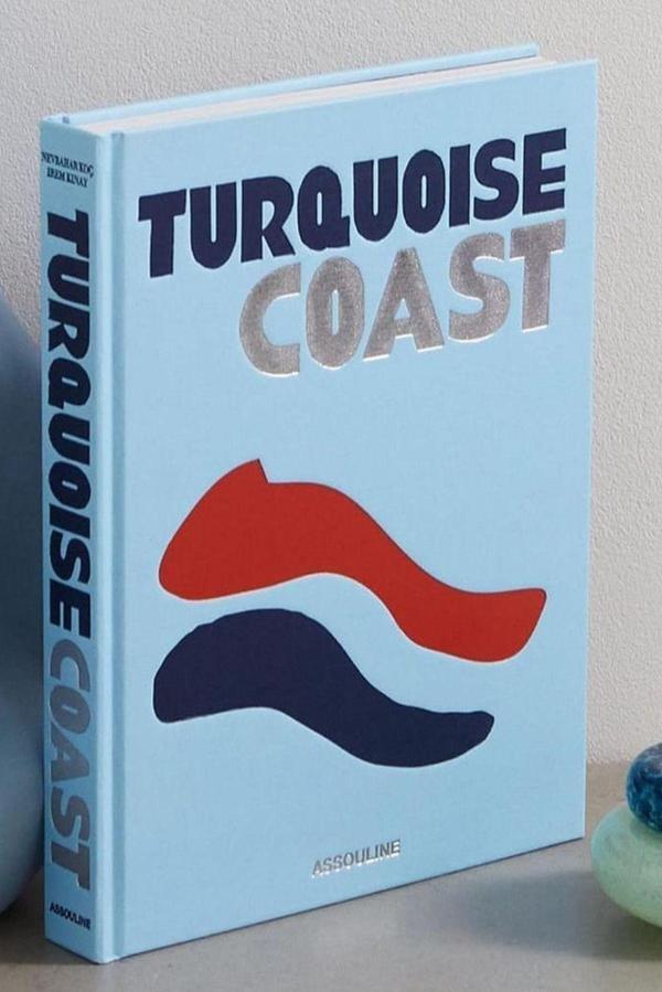 Herşey Store261 Turquoıse Coast Dekoratif Kitap Kutusu - Image 1