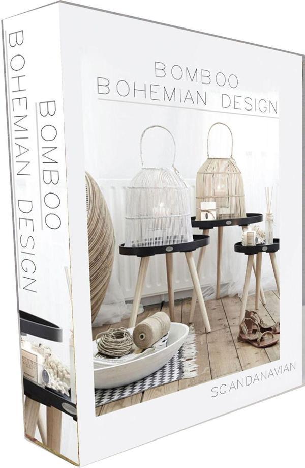 Herşey Store065 Bamboo Dekoratif Kitap Kutusu - Image 1