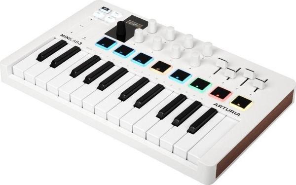 MiniLab 3: Beyaz - Yeni nesil 25-tuş, zengin içerikli MIDI konrolcü - Image 1