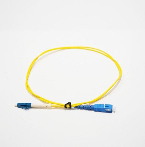 Fiber Optik Patch Kablo LCAPC/LCUPC DX SM 1mt ÇAP:2mm LSZH - Image 1