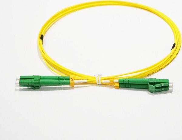 Fiber Optik Patch Kablo LCAPC/LCUPC DX SM 2mt ÇAP:2mm LSZH - Image 1