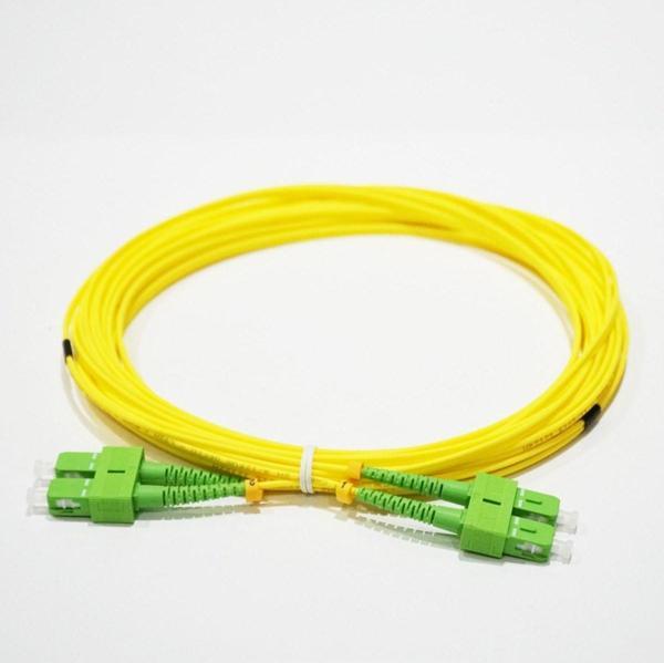 Fiber Optik Patch Kablo SCAPC/SCAPC DX SM 9mt ÇAP:2mm LSZH - Image 1