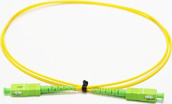 Fiber Optik Patch Kablo SCAPC/SCAPC SX SM 1mt 2mm LSZH G657A2 - Image 1