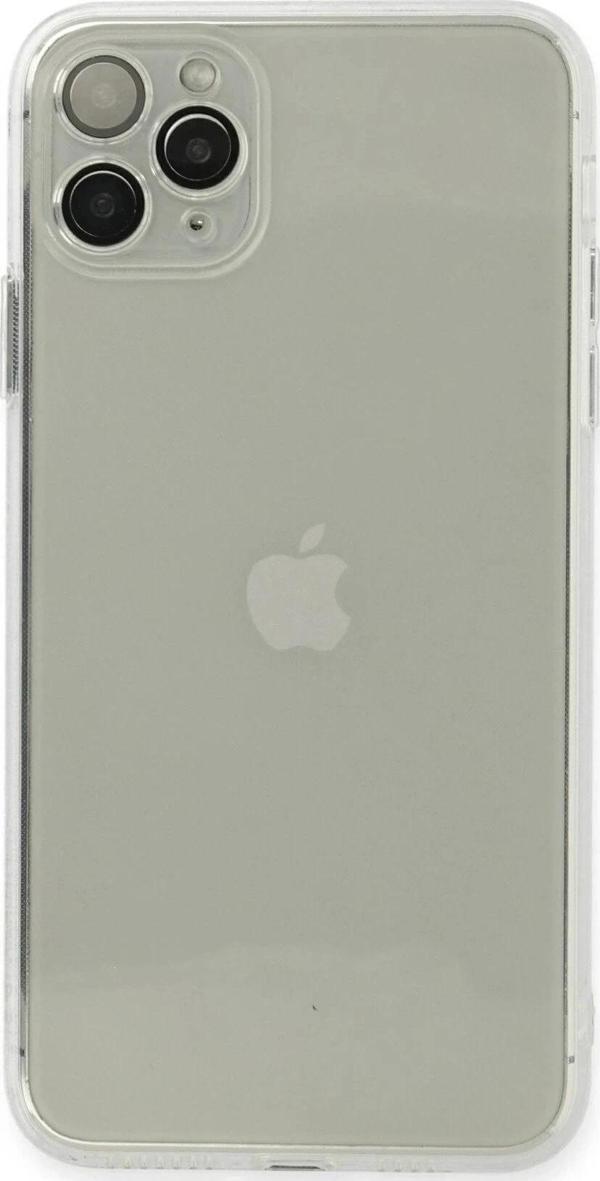 iPhone 11 Pro Max Kılıf Fly Lens Silikon - Şeffaf - Image 1