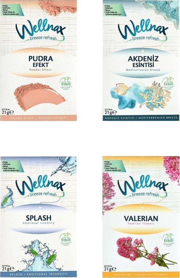 Wellnax Dolap Ve Çekmece Kokusu 4Lü Set - Image 1
