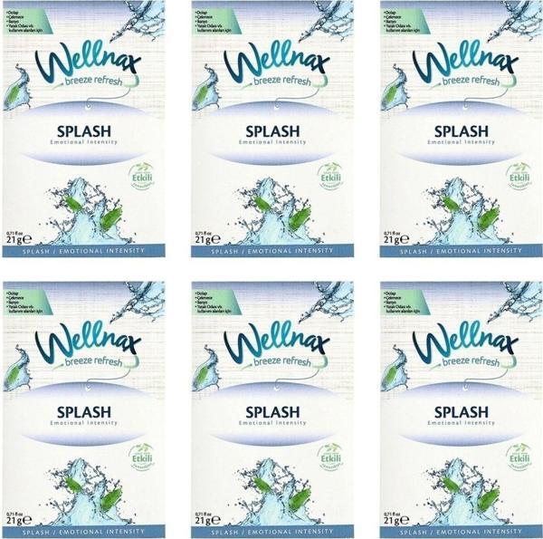Wellnax Dolap Ve Çekmece Kokusu Splash 6Lı - Image 1