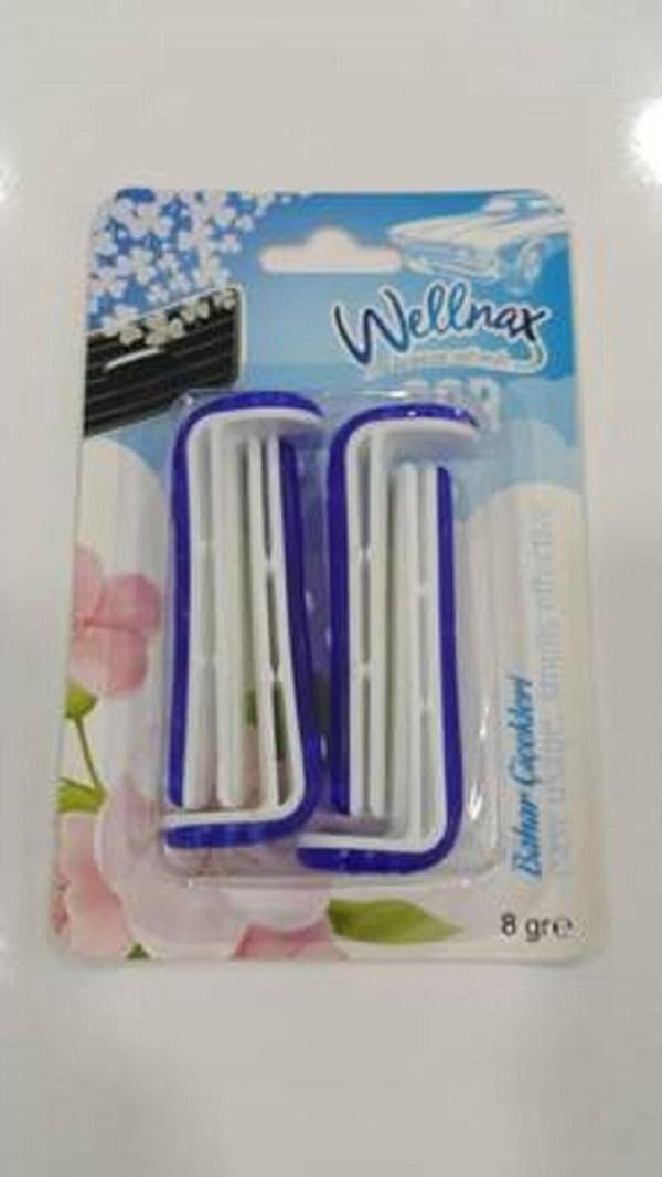 Wellnax Oto Ferahlatıcı Klips Koku Bahar Çiçekleri 8 Gr - Image 1