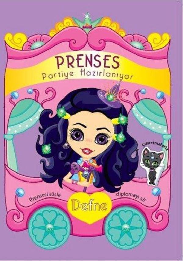 Defne-Prenses Partiye Hazırlanıyor - Koloni Çocuk Yayınları - Image 1