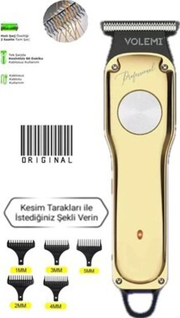 UltraNova Çok Renkli Şarjlı Erkek Bakım Seti, Islak ve Kuru Kullanım, Profesyonel Tıraş Makinesi - Image 1