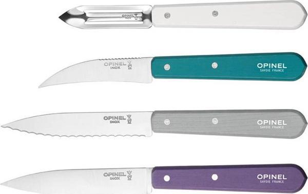 Opinel Les Esseniels Art Deco Soyma Bıçak Seti 4'lü - Image 1