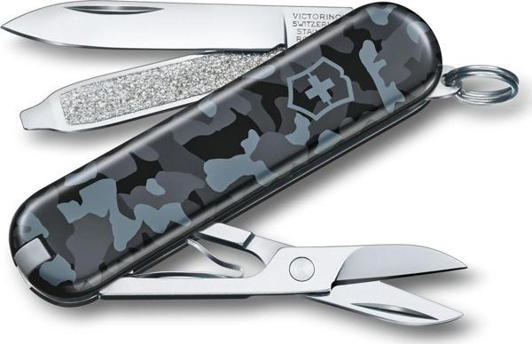 Victorinox Klasik 58 MM Lacivert Kamuflaj Çakı 3199 - Image 1