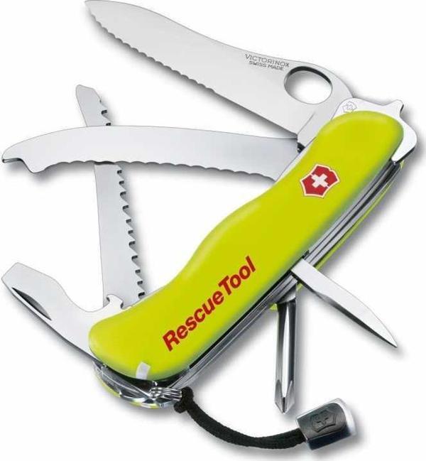 Victorinox MWN RescueTool Tek Elle Açılabilir Hayat Kurtarma Çakısı 3539 - Image 1