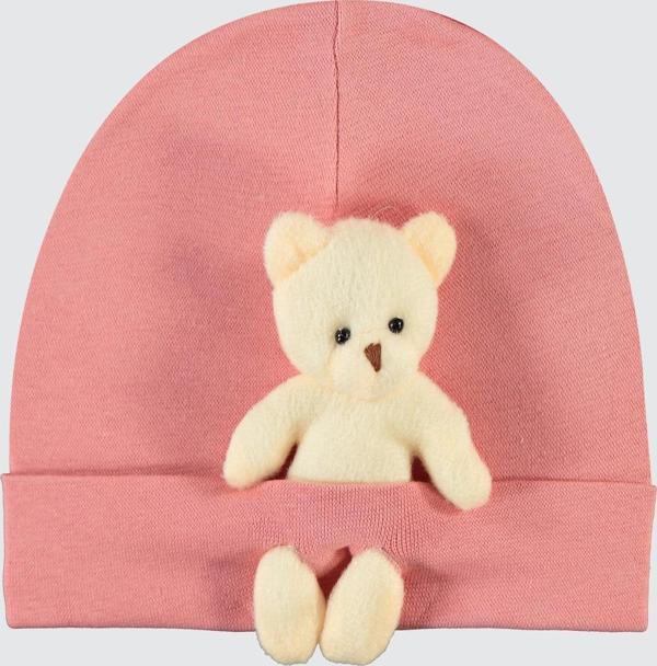 Civil Baby Bebek Oyuncaklı Şapka Somon - Image 1
