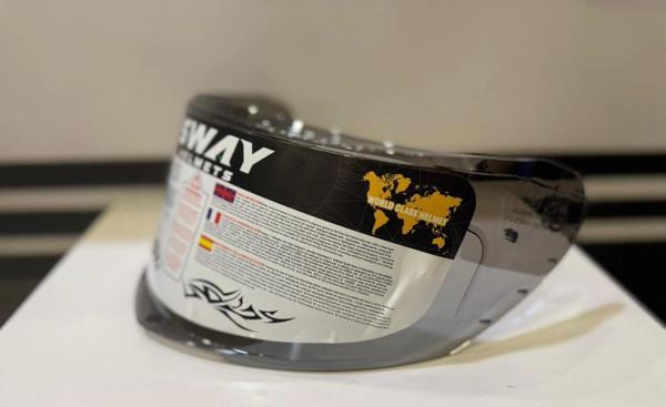 Kask Camı Sway 865/867 GÜMÜŞ - Image 1