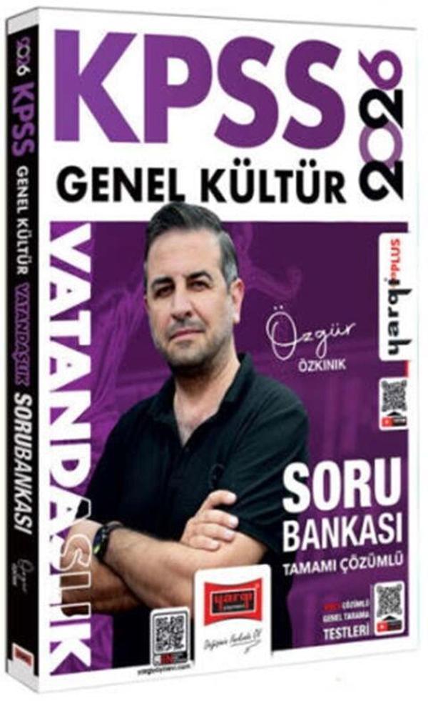 2026 KPSS Genel Kültür Vatandaşlık Tamamı Çözümlü Soru Bankası Yargı Yayınları - Yargı Yayınları - Image 1