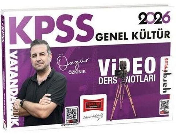 2026 KPSS Vatandaşlık Video Ders Notları Yargı Yayınları - Yargı Yayınları - Image 1