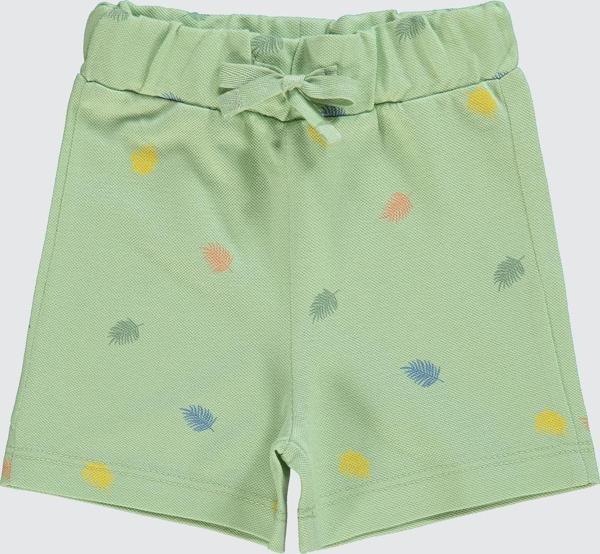 Civil Baby Erkek Bebek Şort 6-18 Ay Soft Yeşil - Image 1