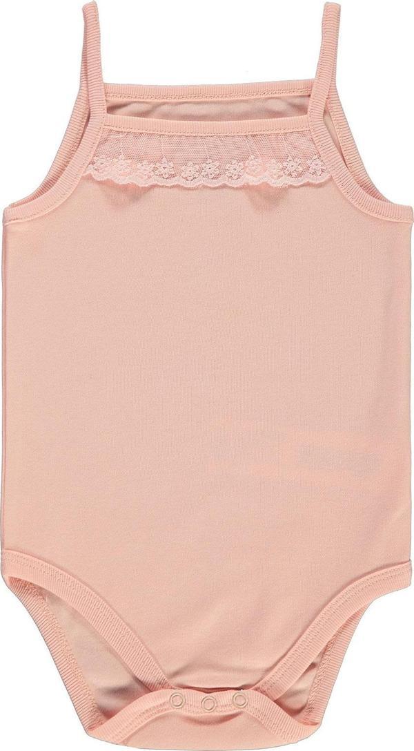 Civil Baby Kız Bebek Çıtçıtlı Badi 12-24 Ay Pudra - Image 1
