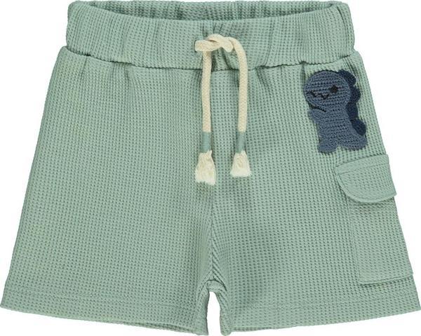 Civil Baby Erkek Bebek Şort 6-18 Ay Çağla Yeşili - Image 1
