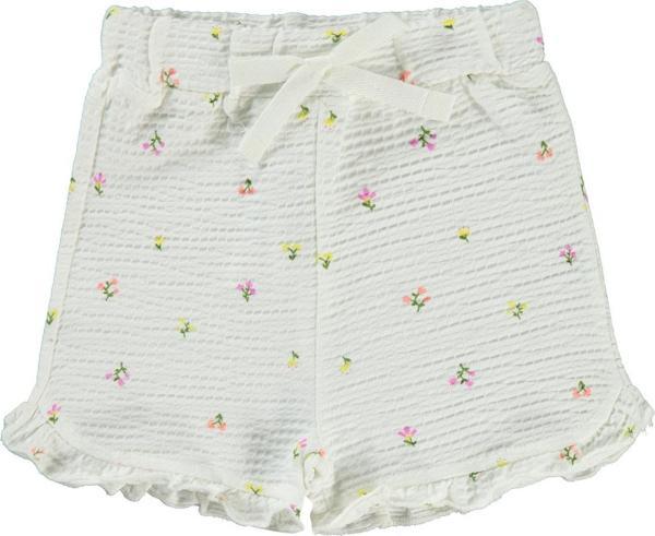 Civil Baby Kız Bebek Şort 6-18 Ay Ekru - Image 1
