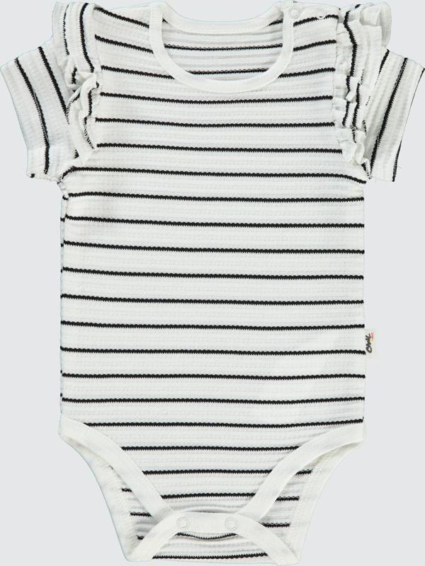 Civil Baby Kız Bebek Çıtçıtlı Badi 1-18 Ay Ekru - Image 1