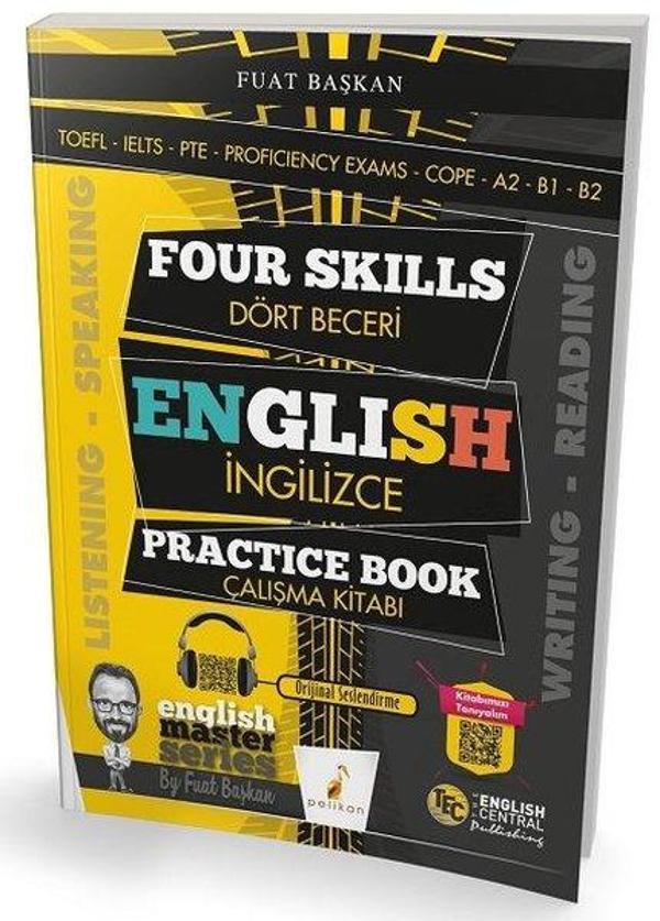 Dört Beceri İngilizce Çalışma Kitabı - Pelikan Yayınları - Image 1