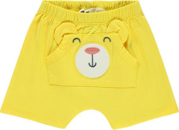 Civil Baby Erkek Bebek Şort 6-18 Ay Canlı Sarı - Image 1