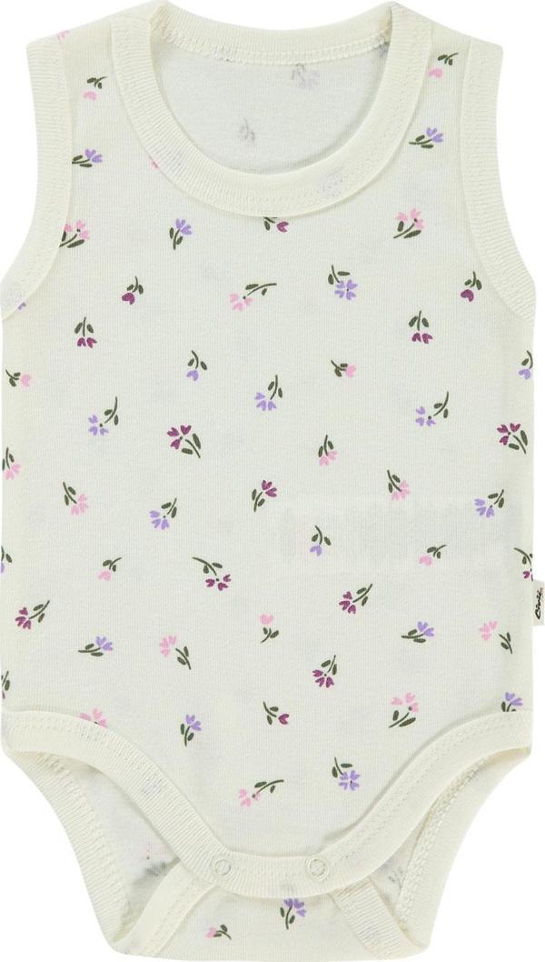 Civil Baby Kız Bebek Çıtçıtlı Badi 1-36 Ay Ekru - Image 1