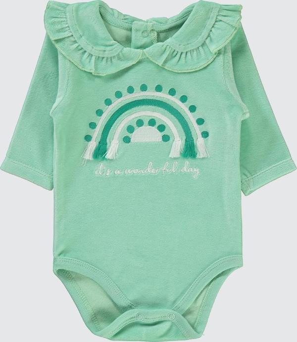 Civil Baby Kız Bebek Çıtçıtlı Badi 1-18 Ay  Mint - Image 1