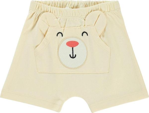 Civil Baby Erkek Bebek Şort 6-18 Ay Krem - Image 1