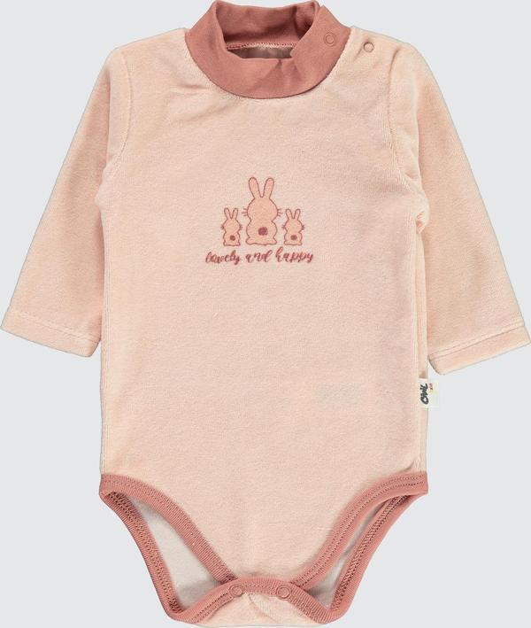 Civil Baby Kız Bebek Çıtçıtlı Badi 1-18 Ay Pembe - Image 1