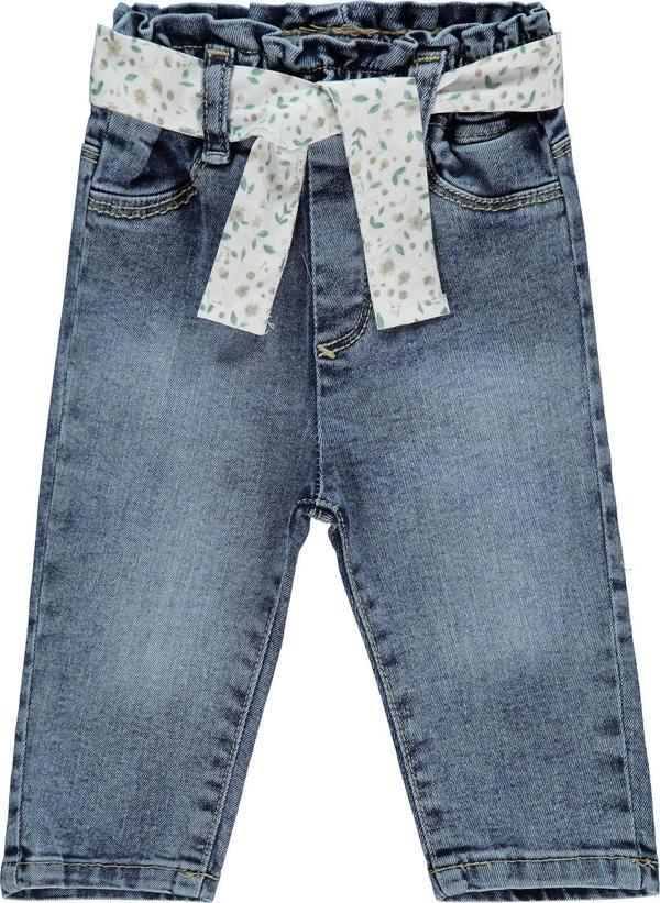 Civil Baby Kız Bebek Pantolon 6-18 Ay Açık Mavi - Image 1