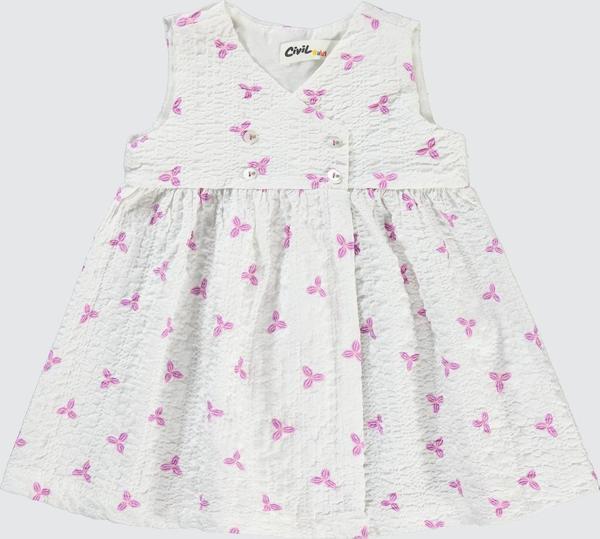 Civil Baby Kız Bebek Elbise 6-18 Ay Mor  - Image 1
