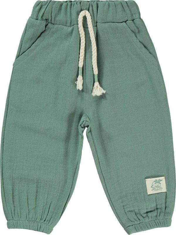 Civil Baby Erkek Bebek Pantolon 6-18 Ay Su Yeşili - Image 1