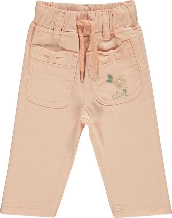 Civil Baby Kız Bebek Pantolon 6-18 Ay Somon - Image 1