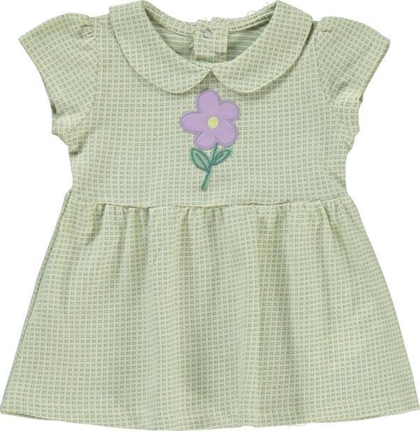Civil Baby Kız Bebek Elbise 6-18 Ay Çağla Yeşili - Image 1