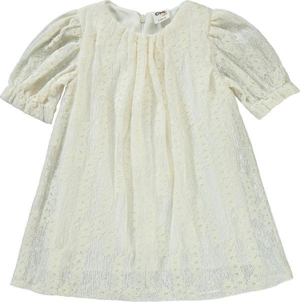 Civil Baby Kız Bebek Elbise 6-18 Ay Ekru - Image 1