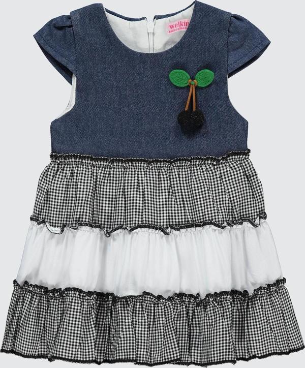 Civil Baby Kız Bebek Elbise 6-18 Ay Siyah - Image 1