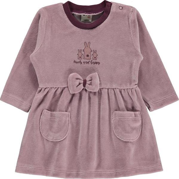 Civil Baby Kız Bebek Elbise 3-18 Ay Leylak - Image 1