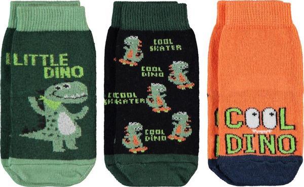 Civil Baby Erkek Bebek 3'lü Çorap Set 6-18 Ay Yeşil - Image 1
