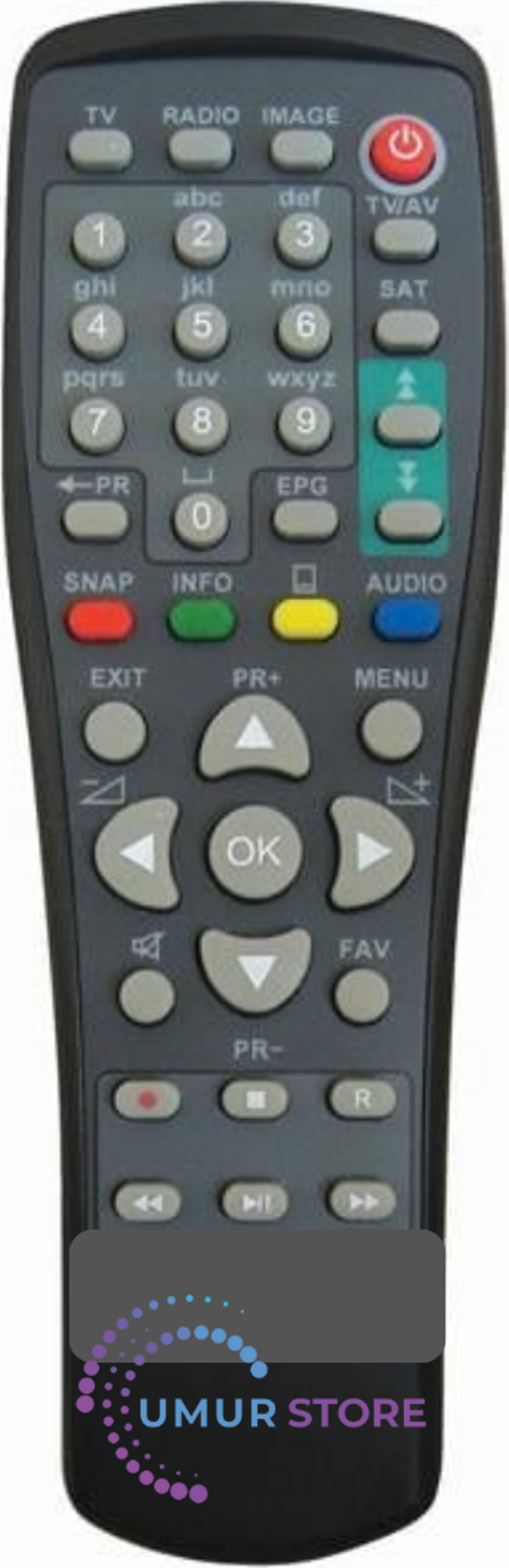 Amstrad 17000 Uydu Alıcı Kumandası - Image 1