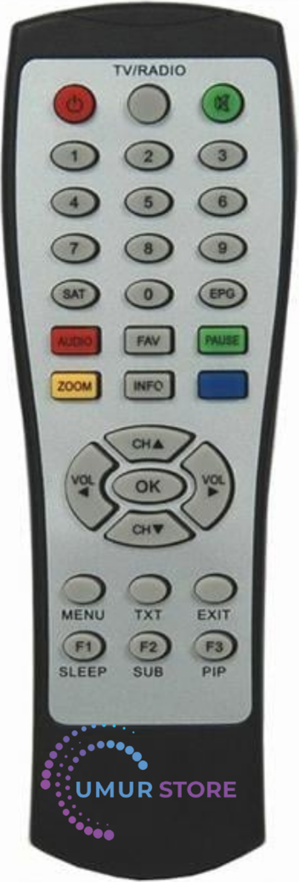 Botech 6600 FTA - Microbox FTA Uydu Alıcı Kumandası - Image 1