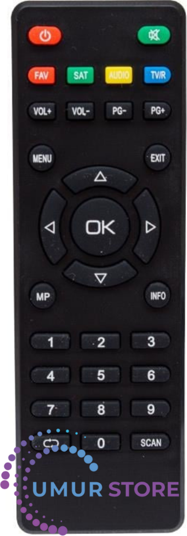 Telebox Uydu Alıcısı Kumandası - Image 1