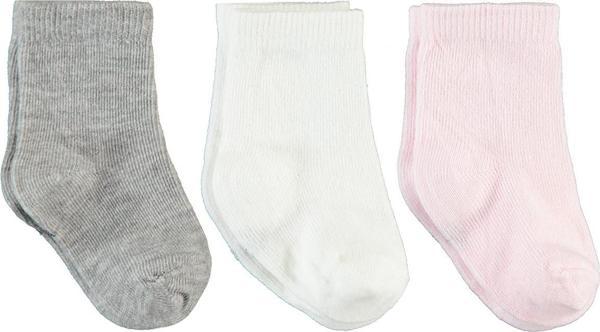 Civil Baby Kız Bebek 3'lü Çorap Set 6-18 Ay Pembe - Image 1