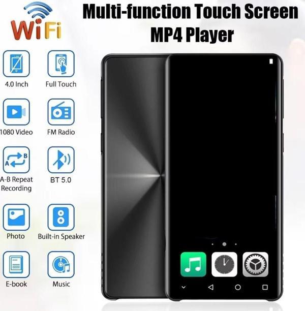 Junglee Wi̇Fi̇ Mp3-Mp4 Player 5 İNç Ekranli 32Gb Androi̇D Müzi̇K Çalar Fm Radyo Ses Kayit Bluetooth - Image 1