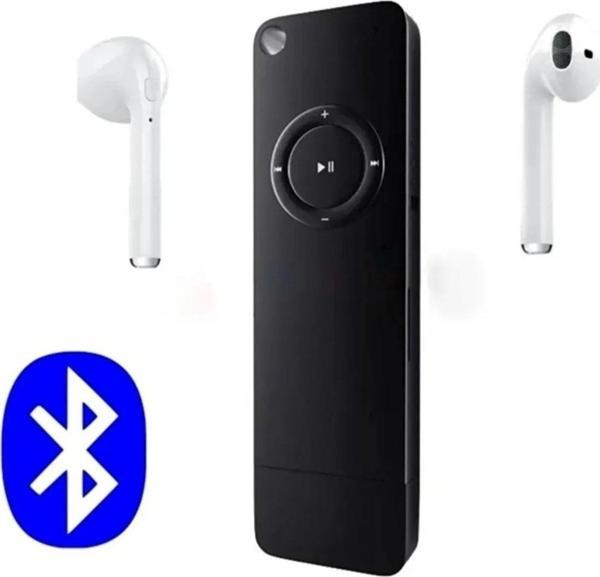 Tastech Bluetooth Lu Mp3 Player Dahili Hoparlör Kablolu Ve Kablosuz Kulaklık Ile Kullanabilme-Mini Mp3 Çalar - Image 1
